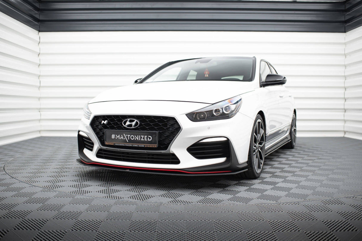 Maxton Design Racing Durability Front Splitter - Hyundai I30 N Mk3 (Elantra Gt) Hatchback / Fastback