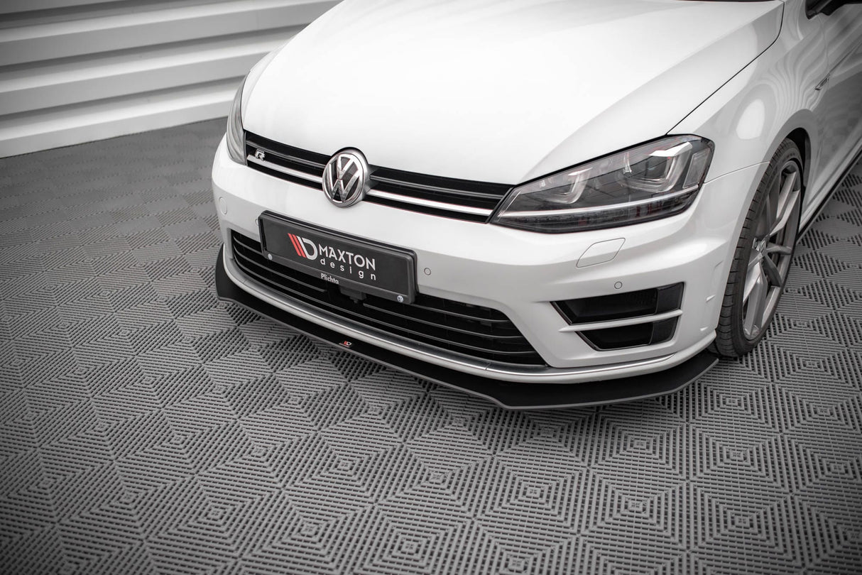 Maxton Design Street Pro Front Splitter V.1 VW Golf R Mk7