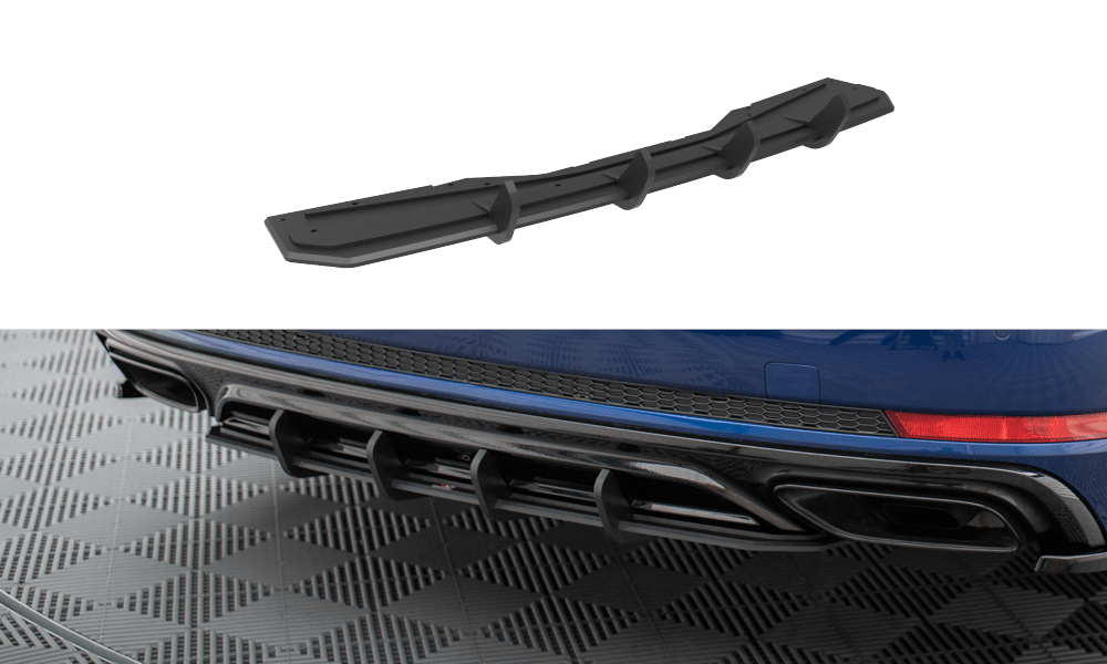Maxton Design Street Pro Rear Diffuser Audi A4 S-Line (Us My2019)