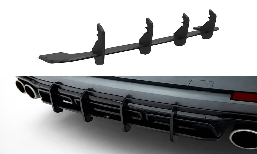 Maxton Design Street Pro Rear Diffuser Audi S8 D5 Facelift