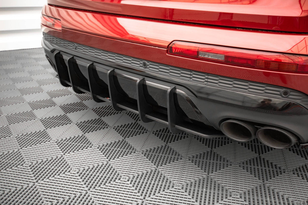 Maxton Design Street Pro Rear Diffuser - Audi / SQ7 / Q7 S-Line Mk2 (4M) Facelift