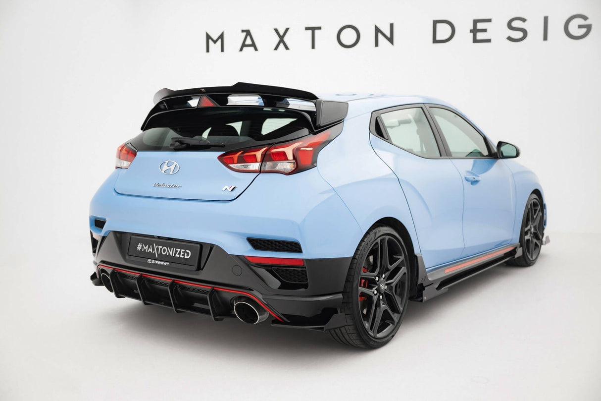 Maxton Design Street Pro Rear Diffuser Hyundai Veloster N MK2