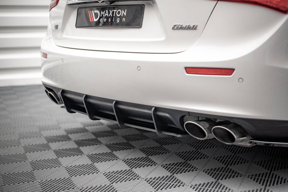 Maxton Design Street Pro Rear Diffuser Maserati Ghibli MK3