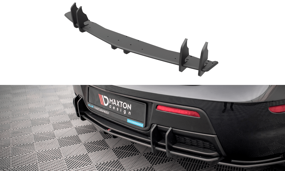 Maxton Design Street Pro Rear Diffuser Mazda 3 Mps MK1 Us-Spec Version