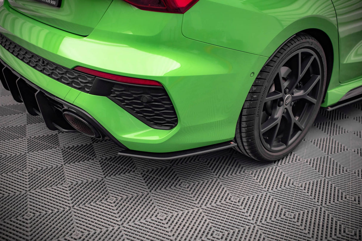 Maxton Design Street Pro Rear Side Splitters - Audi / 8Y / RS3