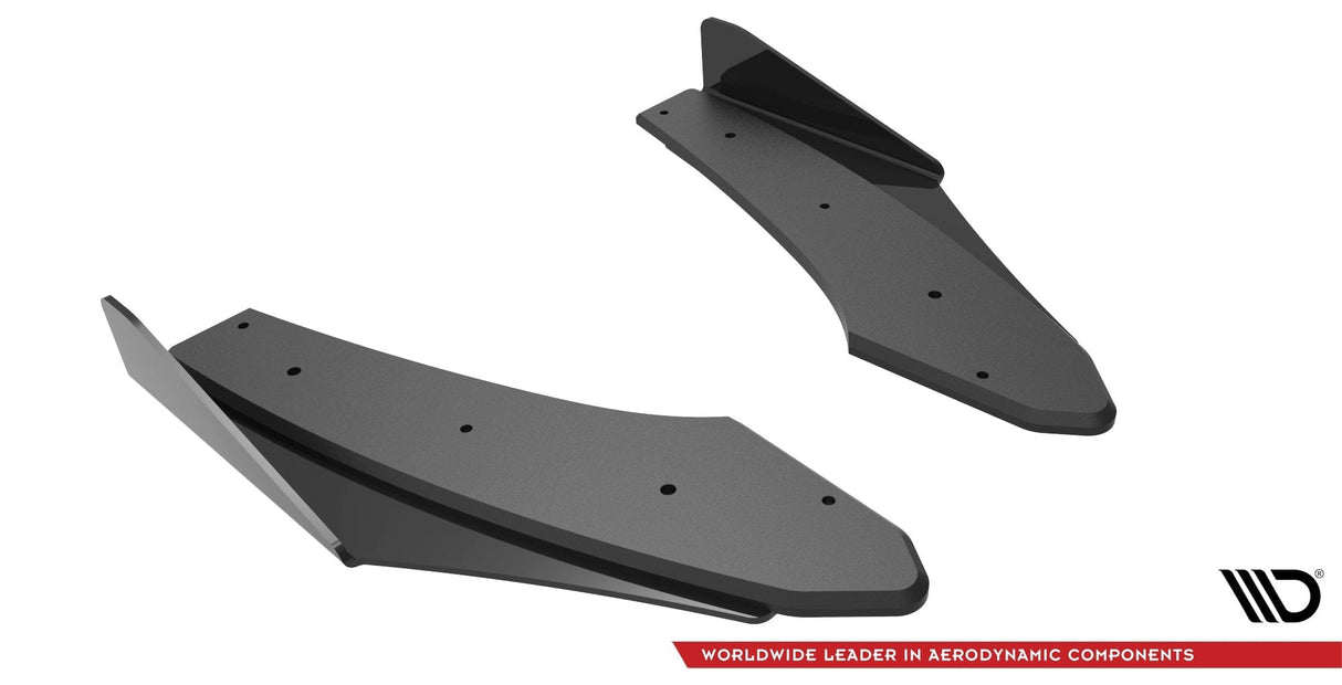 Maxton Design Street Pro Rear Side Splitters + Flaps Audi S3 Sedan 8Y