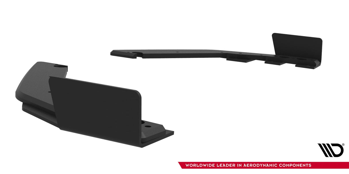 Maxton Design Street Pro Rear Side Splitters + Flaps Toyota GR Corolla MK12