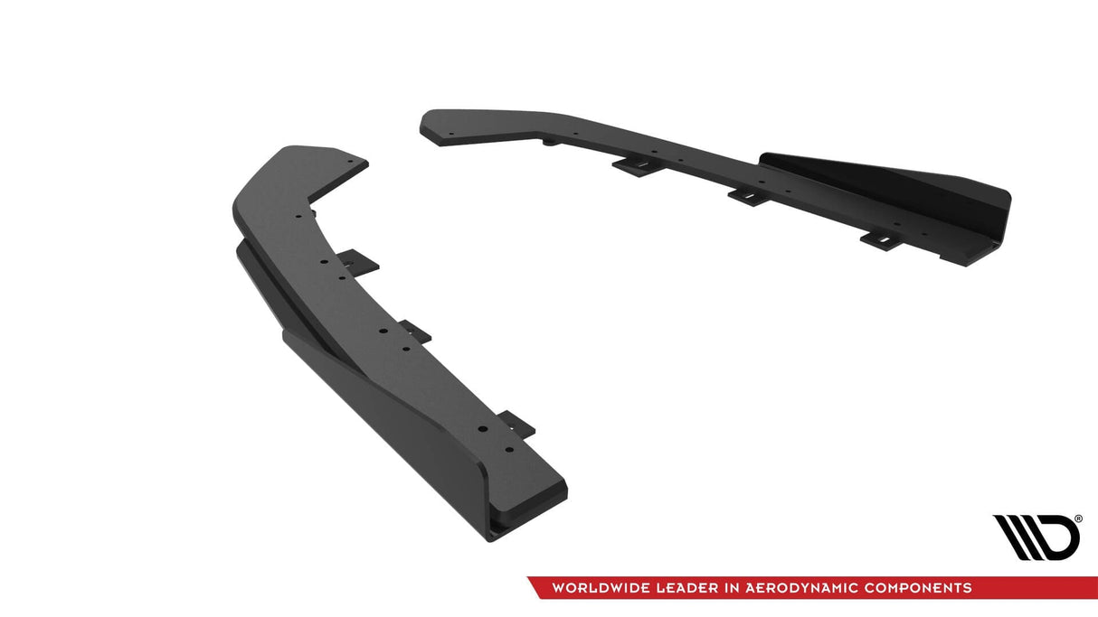Maxton Design Street Pro Rear Side Splitters + Flaps VW Jetta GLI Mk7