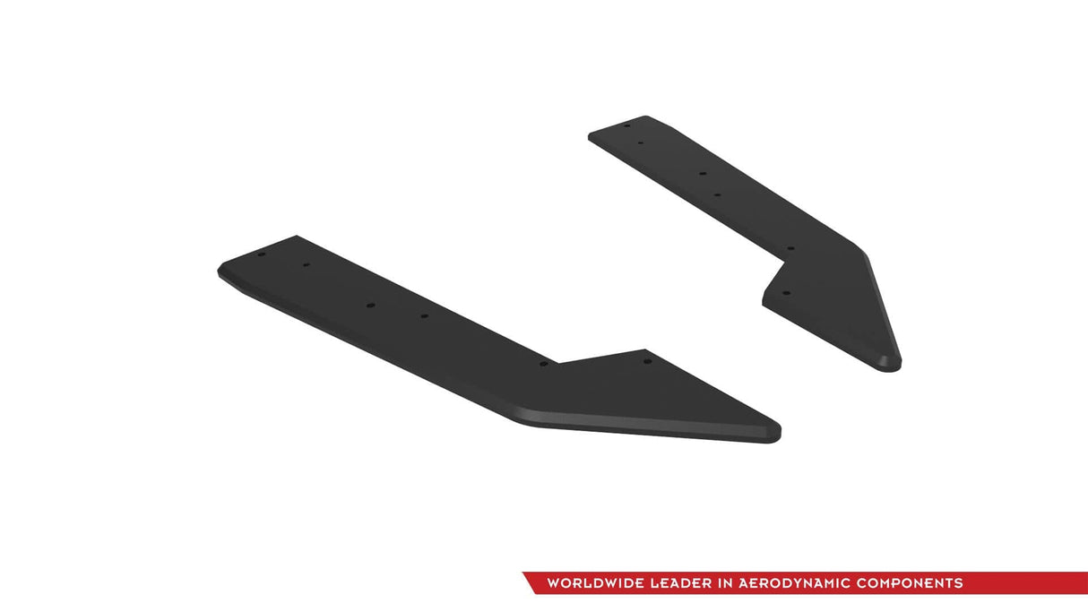 Maxton Design Street Pro Rear Side Splitters Ford Mustang GT MK7
