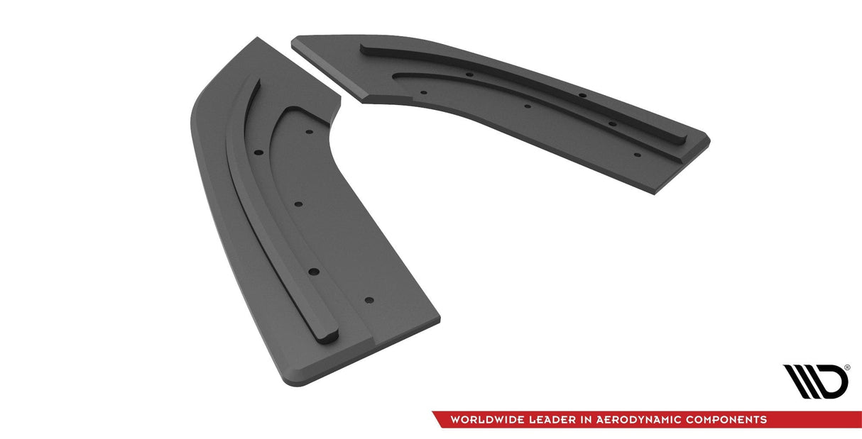 Maxton Design Street Pro Rear Side Splitters Mazda 3 Mps MK1 Us-Spec Version