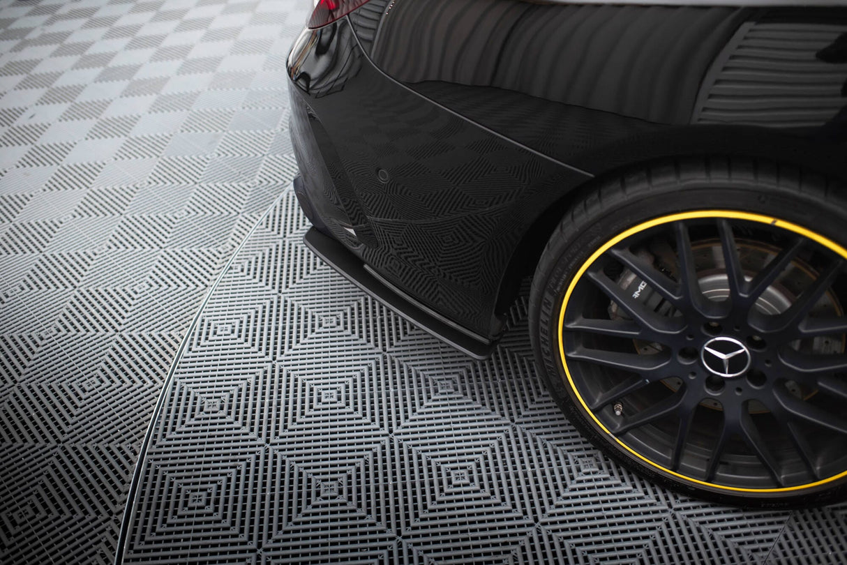 Maxton Design Street Pro Rear Side Splitters Mercedes-AMG CLA 45 C117 Facelift