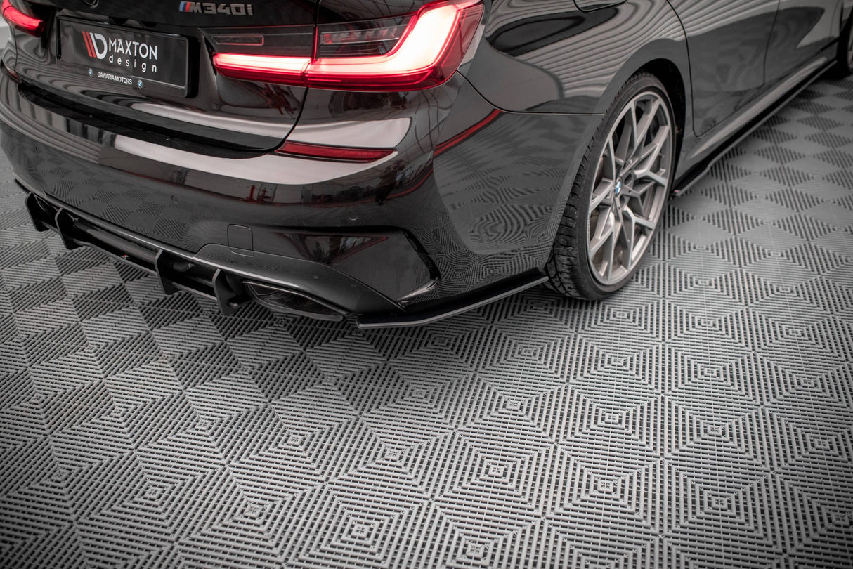 Maxton Design Street Pro Rear Side Splitters V.1 BMW 3 M-Pack G20 / G21 (M340I)