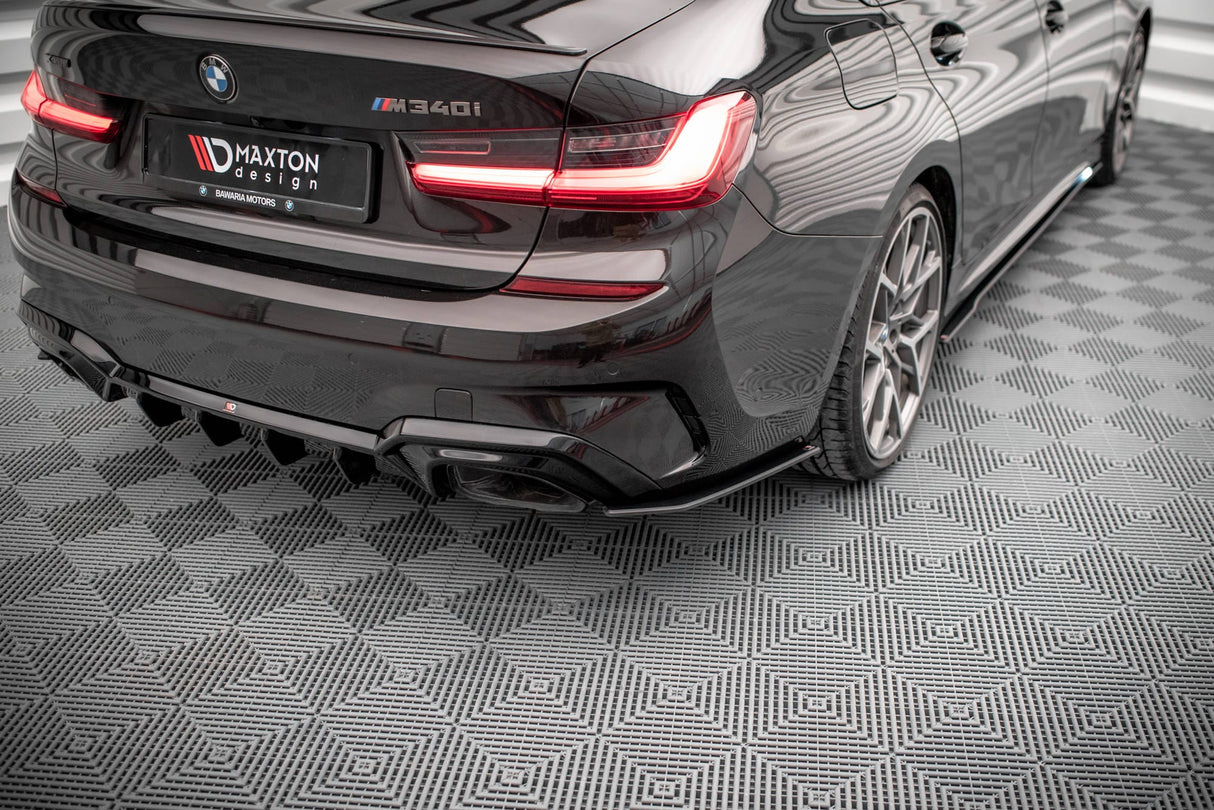 Maxton Design Street Pro Rear Side Splitters V.2 (Set Valance Only) BMW 3 M-Pack G20 / G21