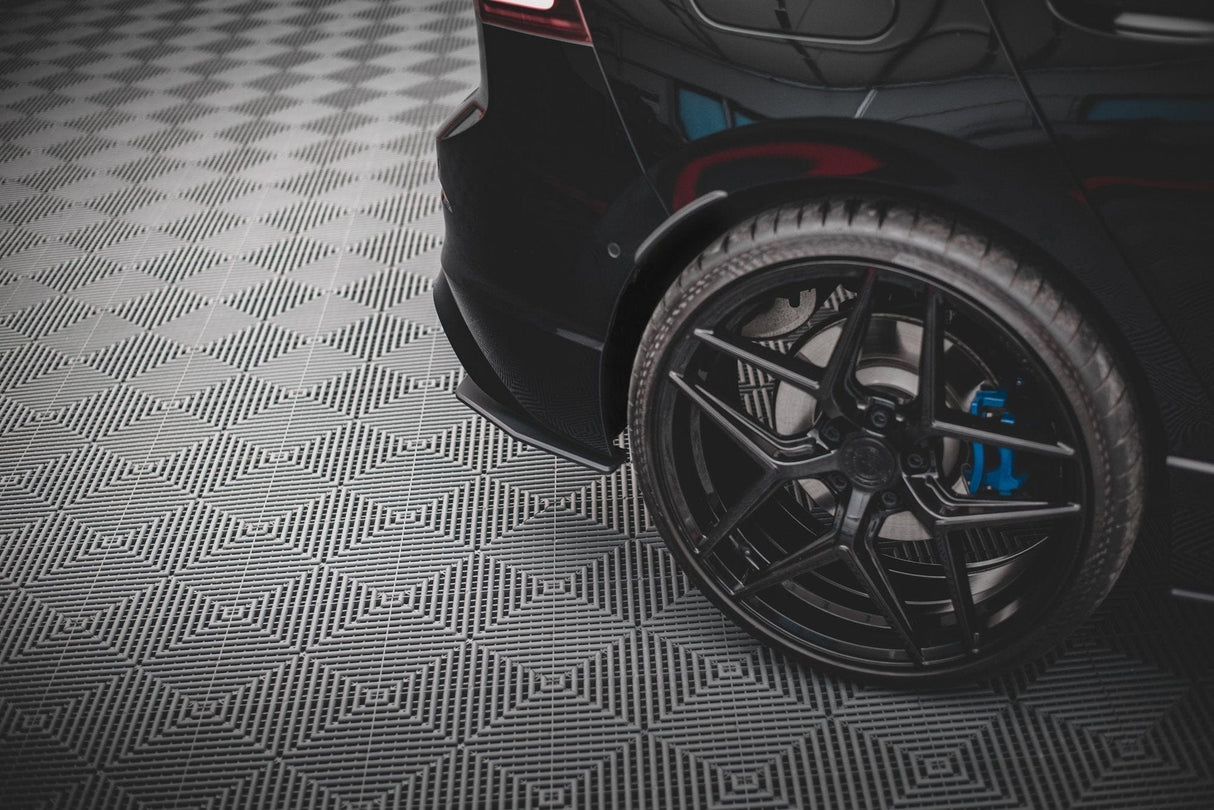 Maxton Design Street Pro Rear Side Splitters - VW Golf R Mk8