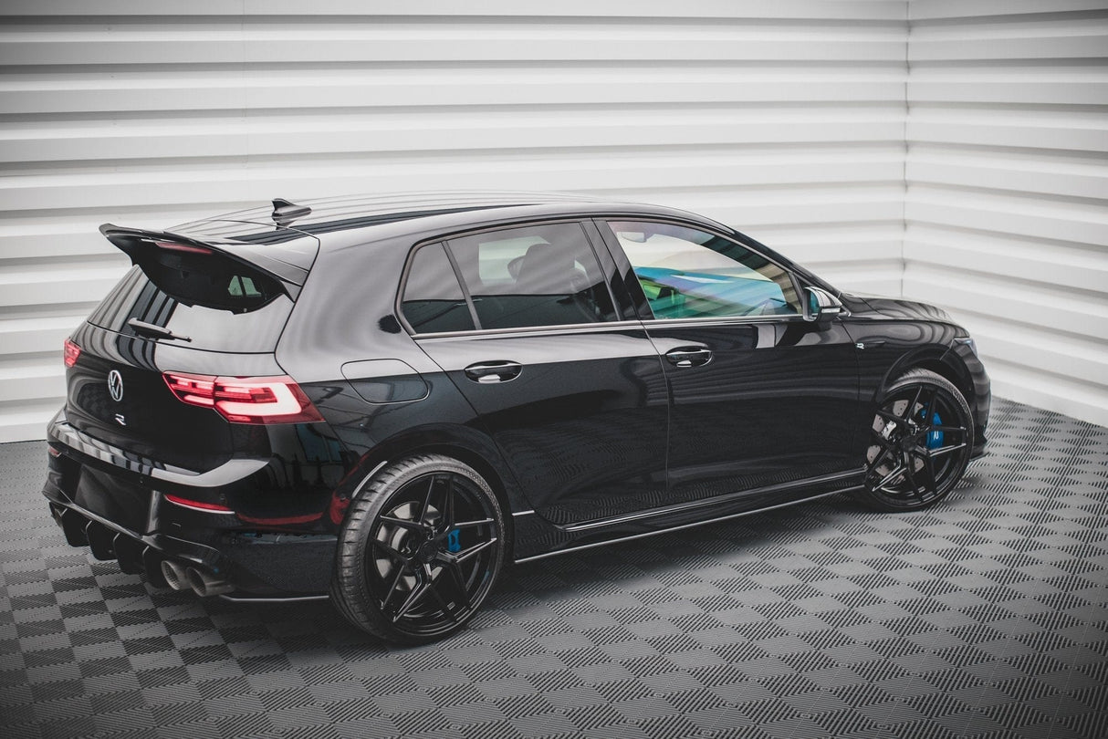 Maxton Design Street Pro Rear Side Splitters - VW Golf R Mk8