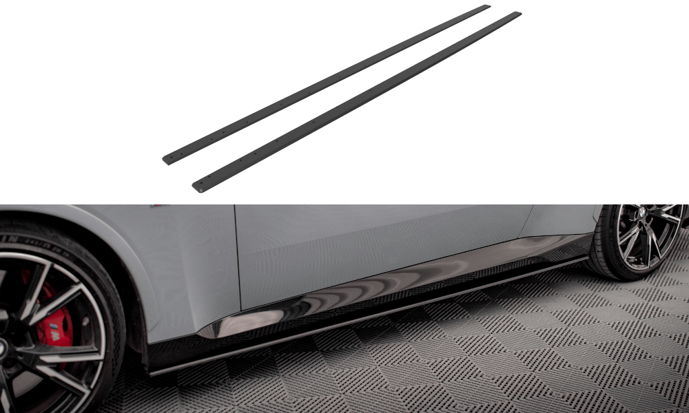 Maxton Design Street Pro Side Skirts Diffusers BMW 2 Coupe M-Pack / M240I G42