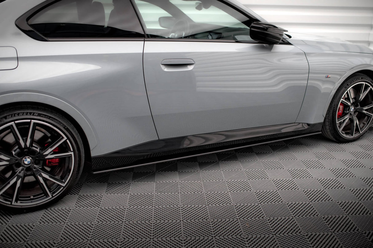 Maxton Design Street Pro Side Skirts Diffusers BMW 2 Coupe M-Pack / M240I G42