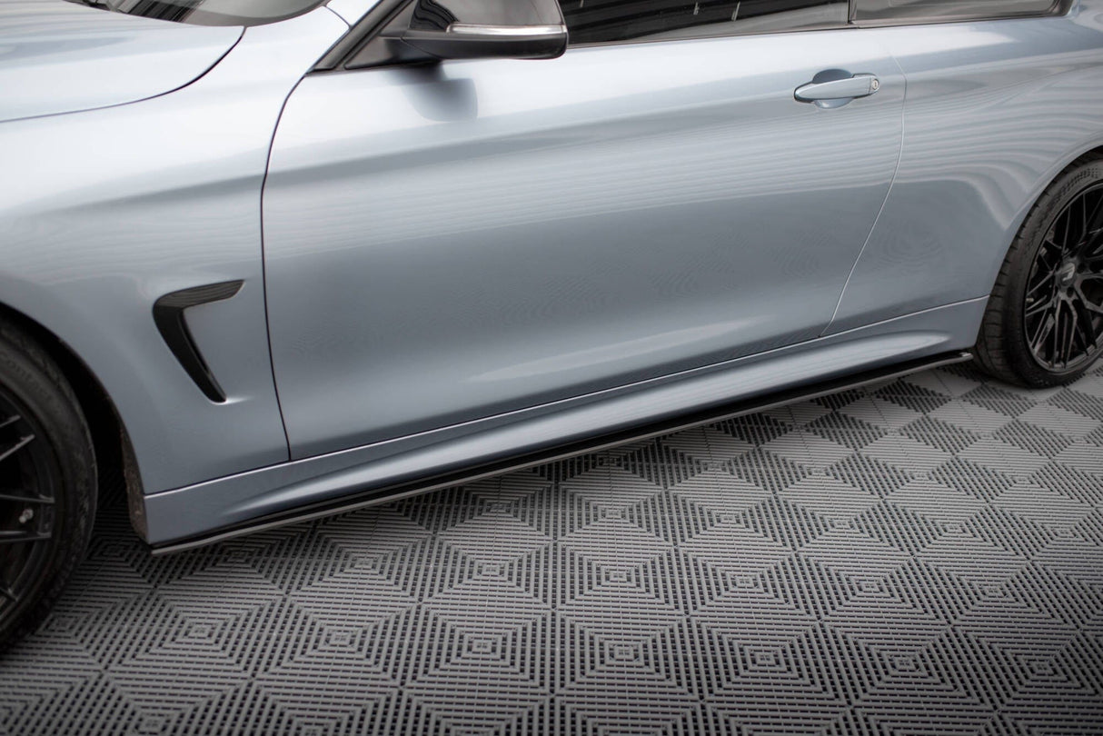 Maxton Design Street Pro Side Skirts Diffusers BMW 4 Coupe M-Pack F32