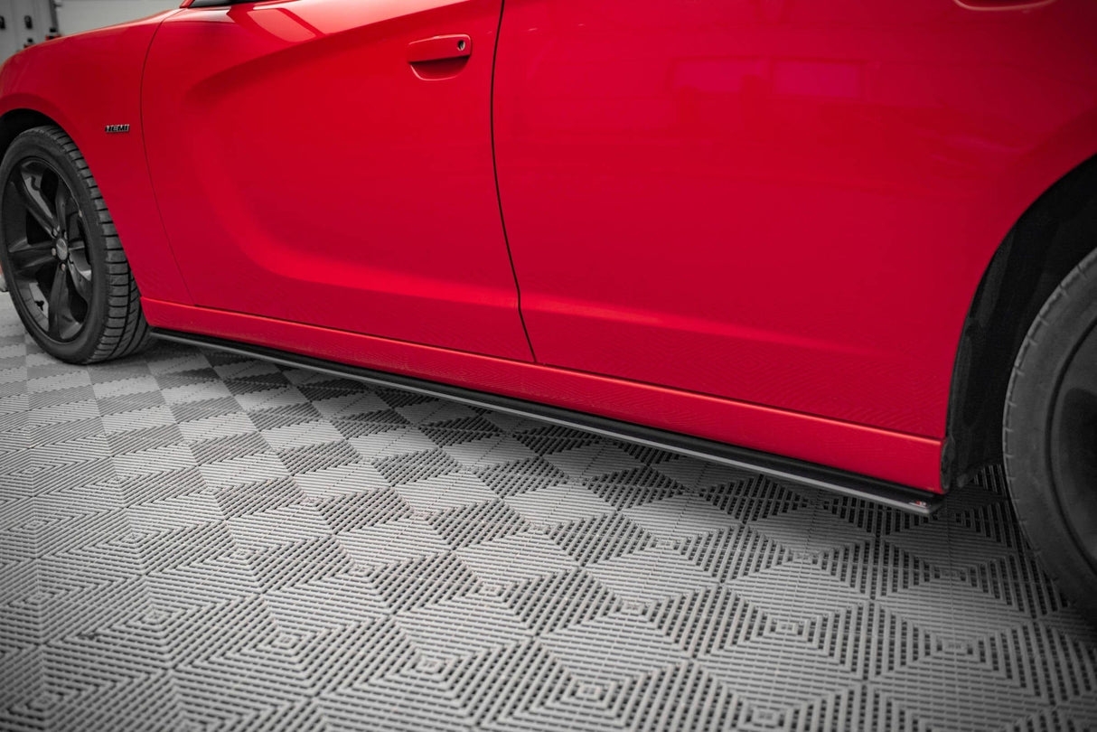 Maxton Design Street Pro Side Skirts Diffusers Dodge Charger RT MK7 Facelift