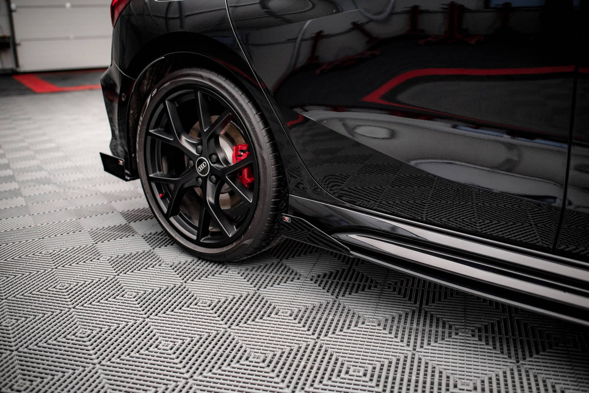 Maxton Design Street Pro Side Skirts Diffusers + Flaps Audi RS3 Sportback / Sedan 8Y