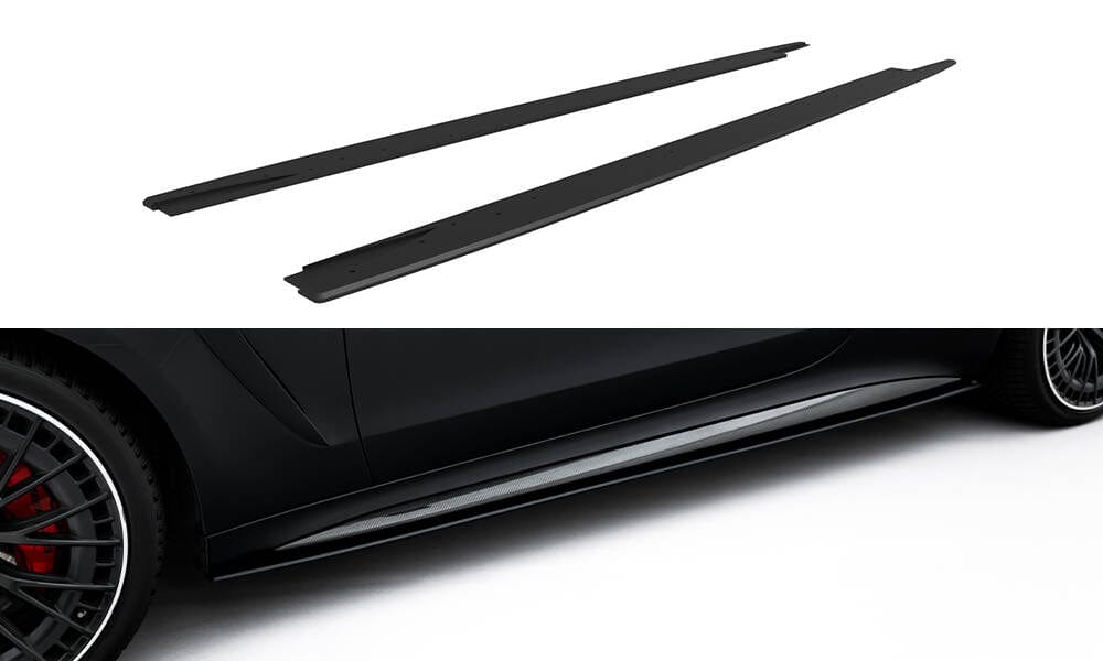 Maxton Design Street Pro Side Skirts Diffusers Mercedes-AMG CLE 53 C236
