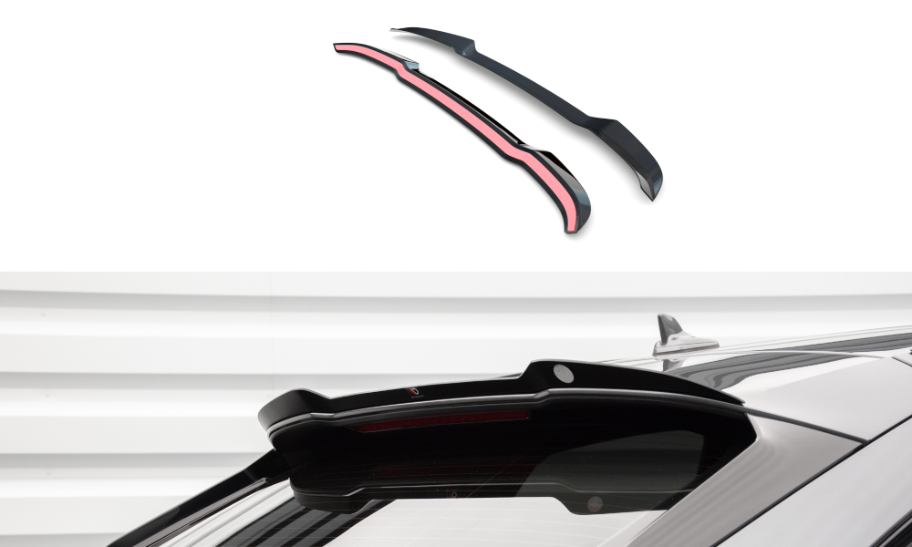 Maxton Design Upper Spoiler Cap - Audi Mk2 SQ5 Sportback (Facelift)