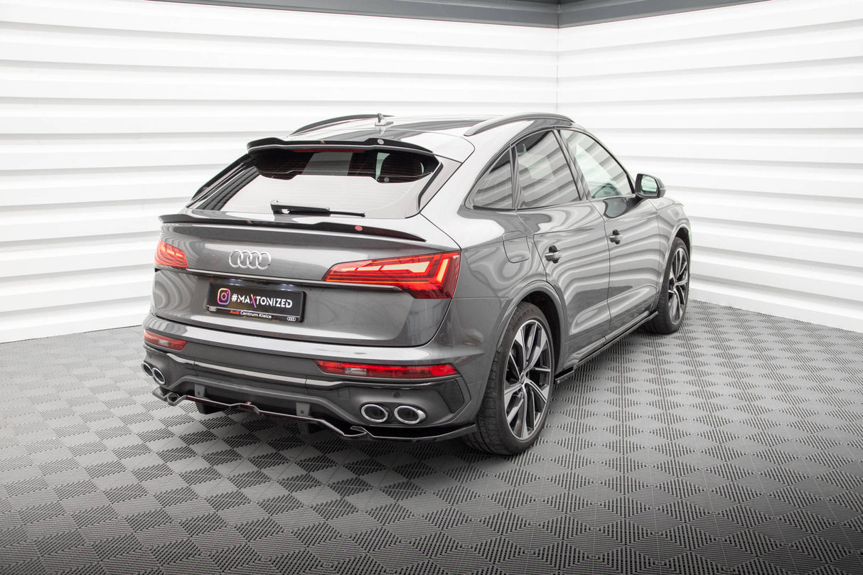 Maxton Design Upper Spoiler Cap - Audi Mk2 SQ5 Sportback (Facelift)