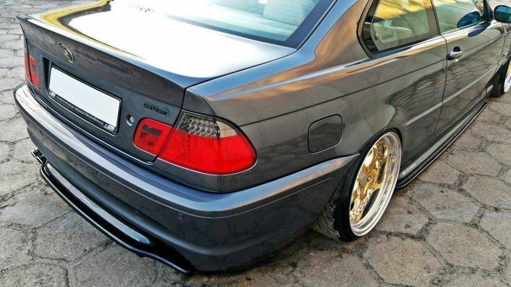 Maxton Design Central Rear Splitter For BMW 3 E46 M-Package Coupe (Without Vertical Bars)