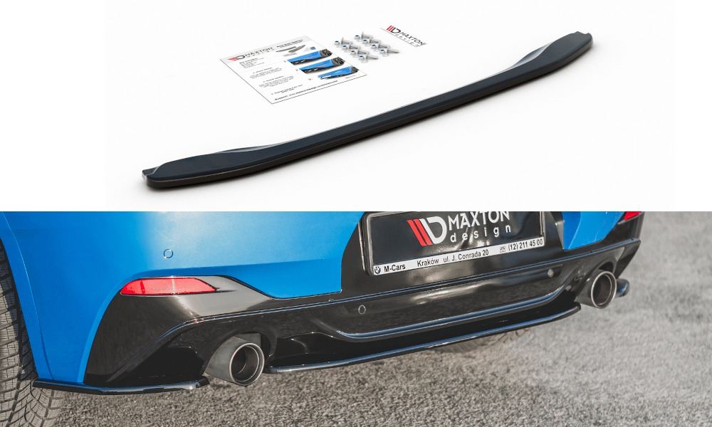 Maxton Design Central Rear Splitter BMW X2 F39 M-Package