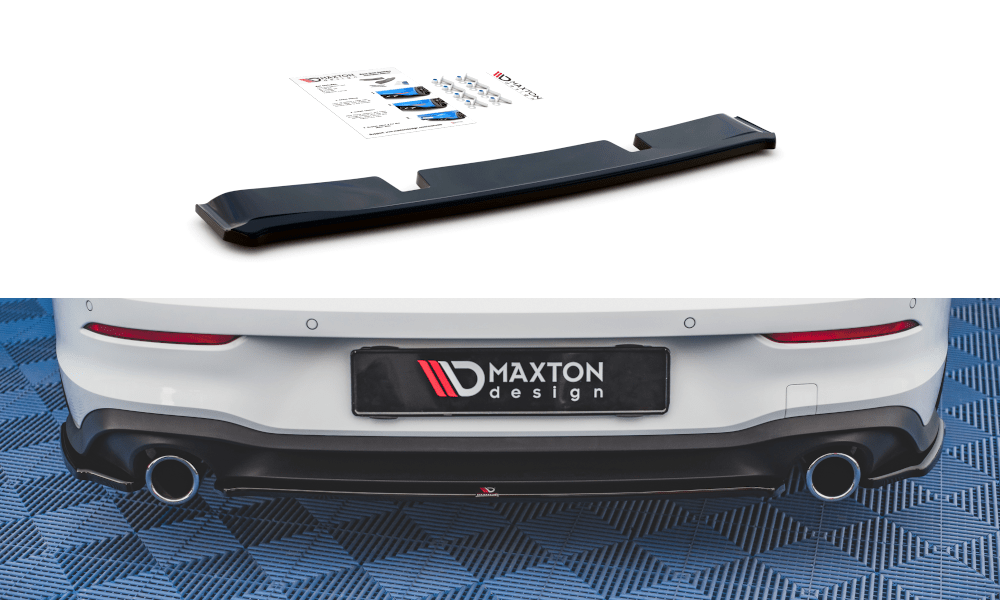 Maxton Design Central Rear Splitter Volkswagen Golf Mk8 GTi