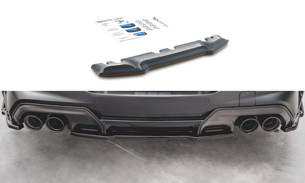 Maxton Design Central Rear Splitter For BMW M8 Gran Coupe F93