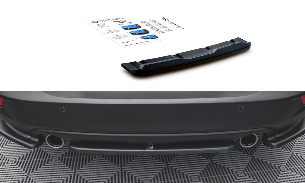 Maxton Design Central Rear Splitter For Mazda Cx-3