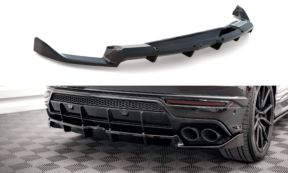 Maxton Design Central Rear Splitter (With Vertical Bars) Lamborghini Urus MK1