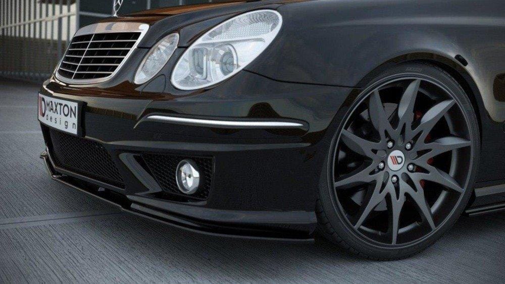 Maxton Design Front Splitter Mercedes E W211 AMG Facelift