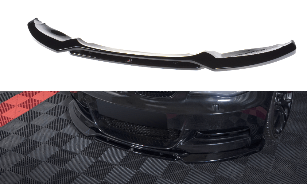 Maxton Design Front Splitter V.1 BMW 1 E82 Facelift M-Package