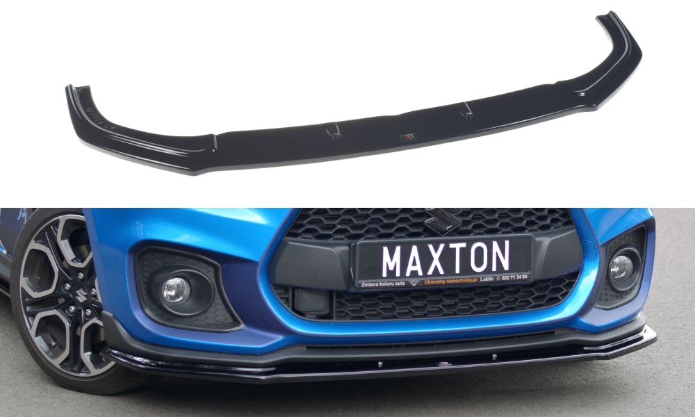 Maxton Design Front Splitter V.1 Suzuki Swift 6 Sport