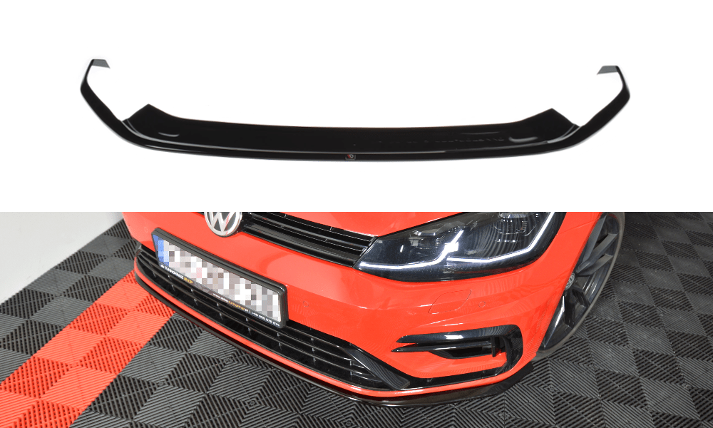 Maxton Design Front Splitter V.7 VW Golf R Mk7 Facelift