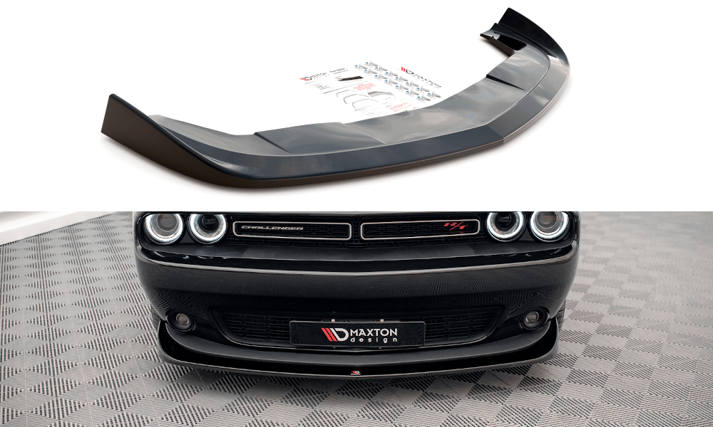 Maxton Design Front Splitter Dodge Challenger RT MK3 Facelift