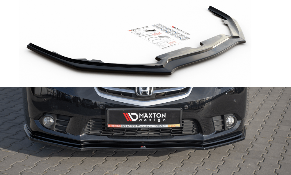 Maxton Design Front Splitter Acura Tsx Cu2 Ffacelift / Honda Accord Viii (Cu Series) Facelift