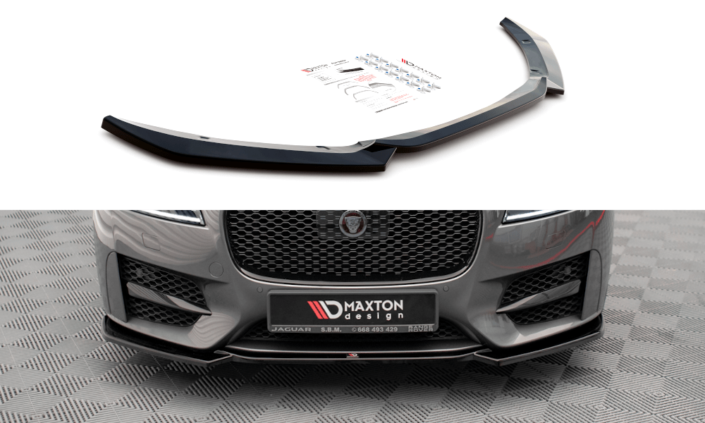Maxton Design Front Splitter V.1 Jaguar Xf R-Sport MK2