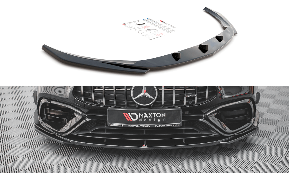 Maxton Design Front Splitter V.1 Mercedes-AMG CLA 45 Aero C118