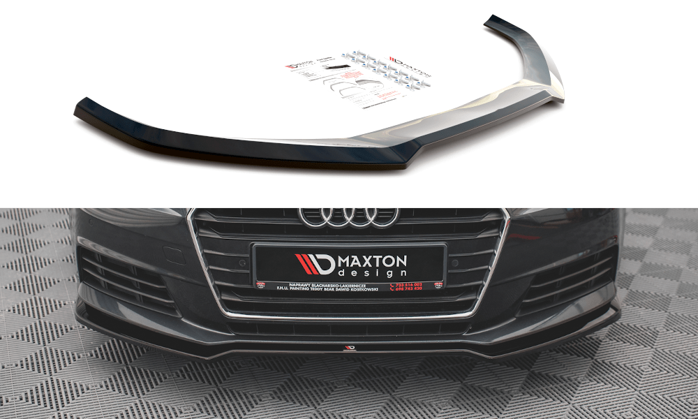 Maxton Design Front Splitter V.2 Audi A4 B9