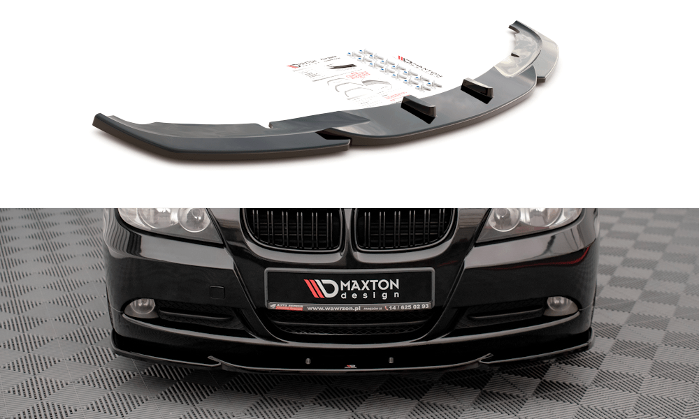 Maxton Design Front Splitter V.1 BMW 3 E90