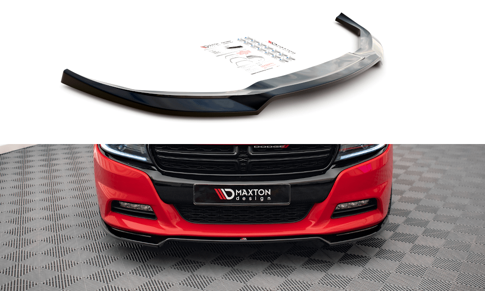 Maxton Design Front Splitter V.2 Dodge Charger RT MK7 Facelift