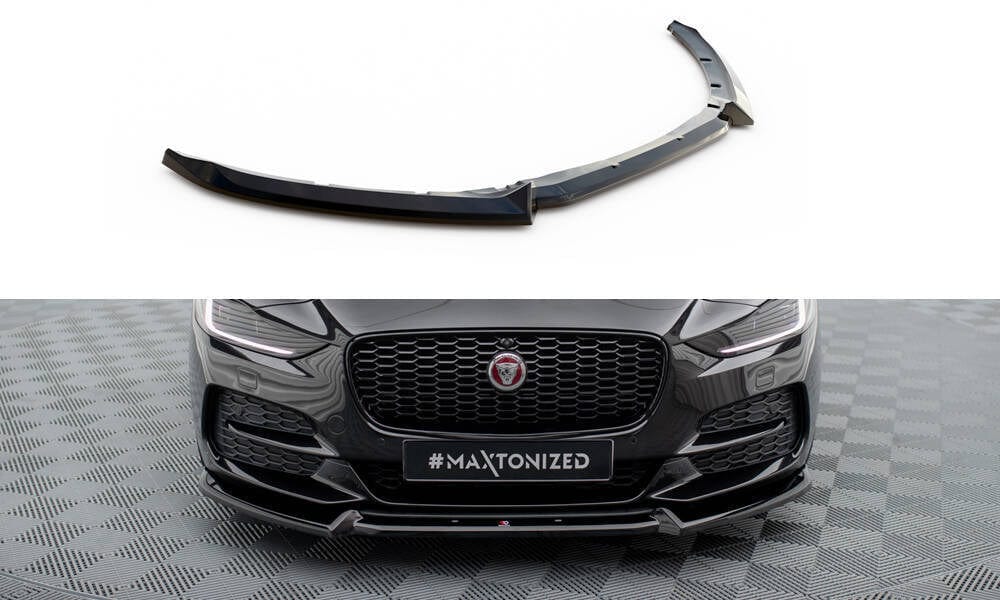 Maxton Design Front Splitter V.2 Jaguar Xe X760 Facelift