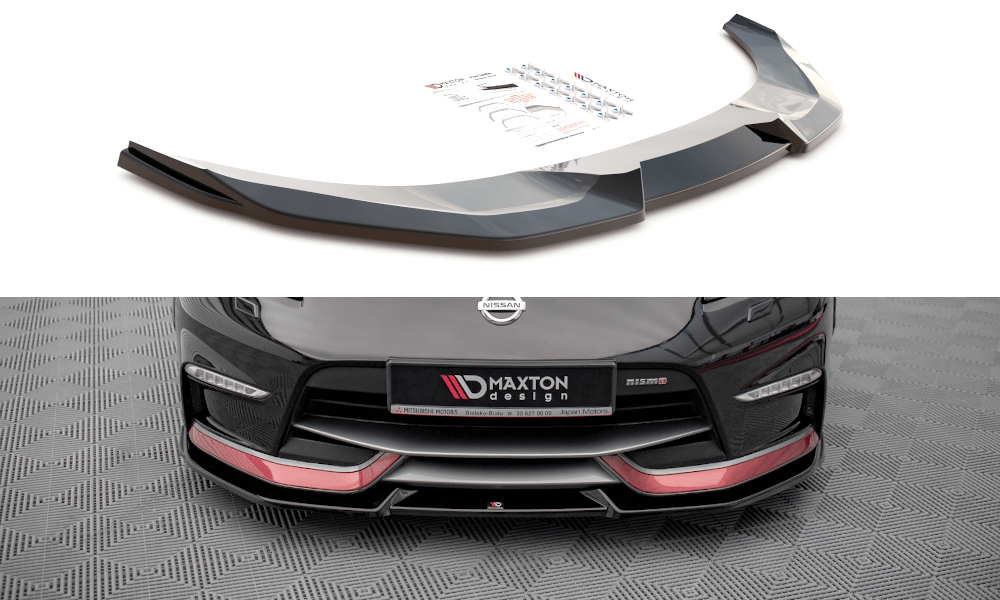 Maxton Design Front Splitter V.2 Nissan 370Z Nismo Facelift