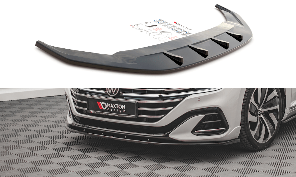 Maxton Design Front Splitter V.2 Volkswagen Arteon R-Line Facelift
