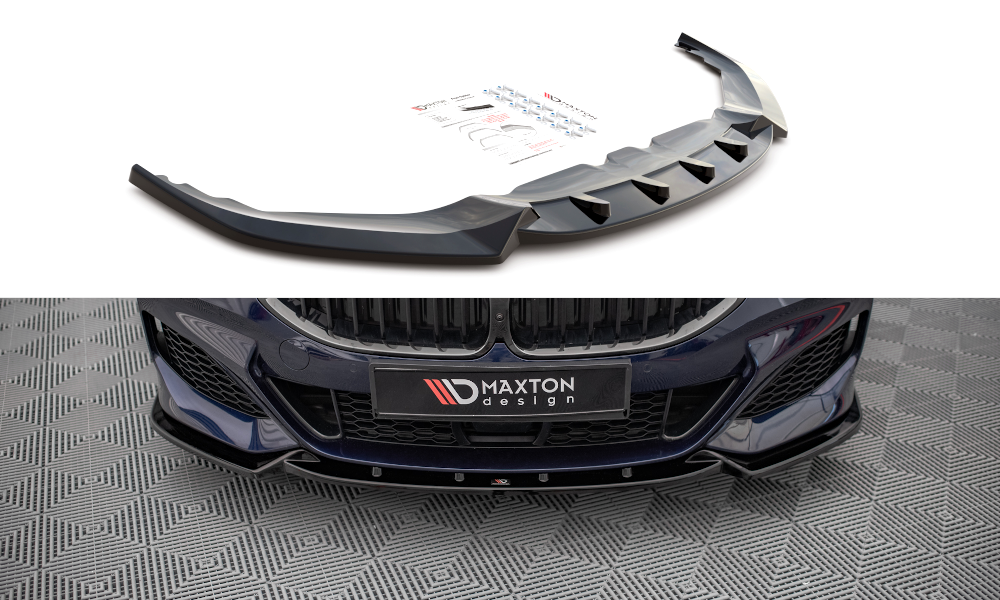 Maxton Design Front Splitter V.3 - BMW / 8 Coupe / 8 Gran Coupe/ G15 / G16 (M-Pack)
