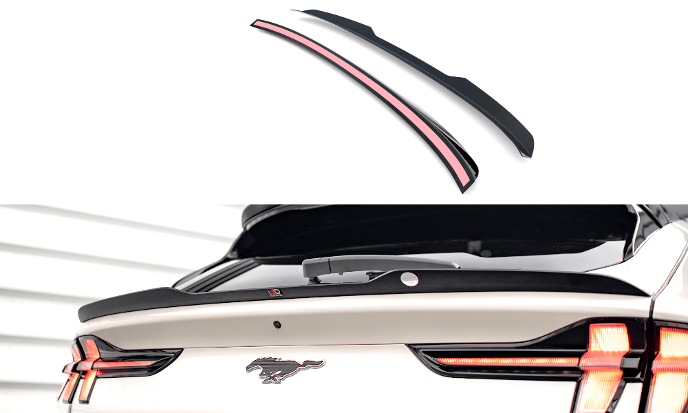 Maxton Design Lower Spoiler Cap Ford Mustang Mach-E MK1
