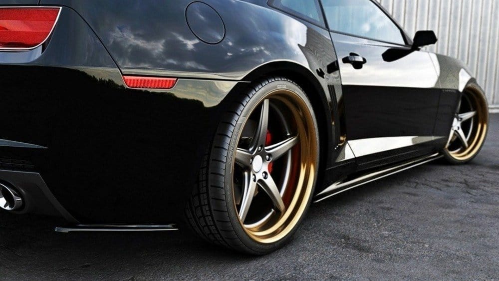 Maxton Design Rear Side Splitters - Chevrolet Camaro V SS - Us Version (Preface)